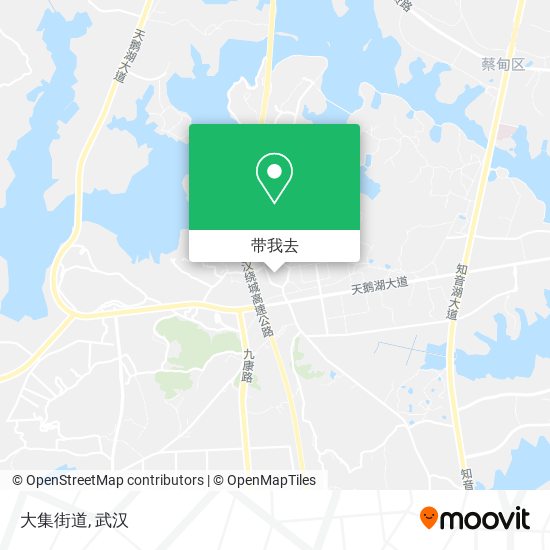 大集街道地图