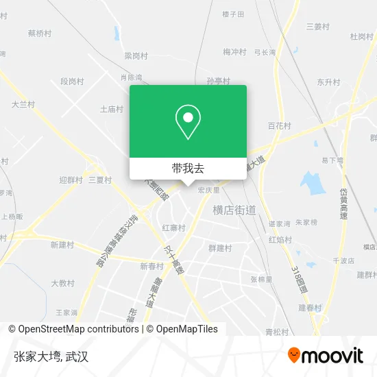 张家大塆地图