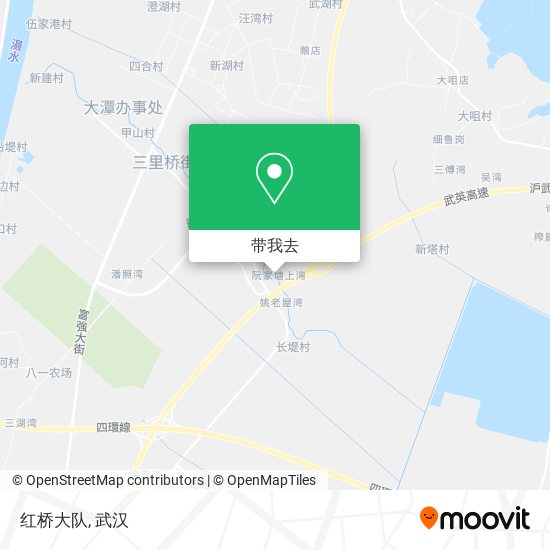 红桥大队地图