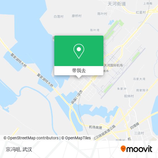宗冯咀地图