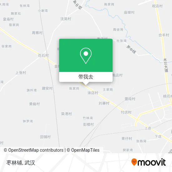 枣林铺地图