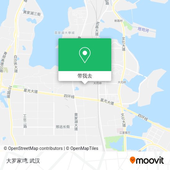 大罗家塆地图
