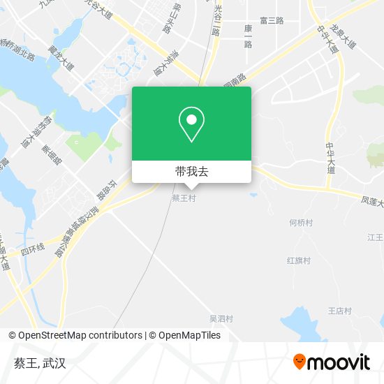 蔡王地图