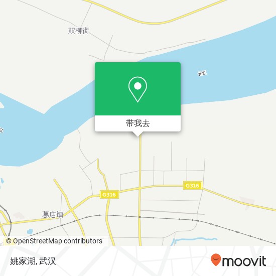 姚家湖地图