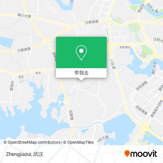 Zhengjiazui地图