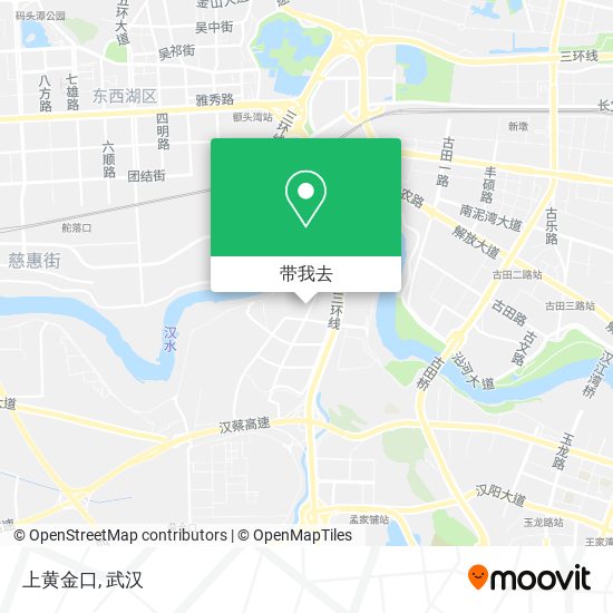 上黄金口地图