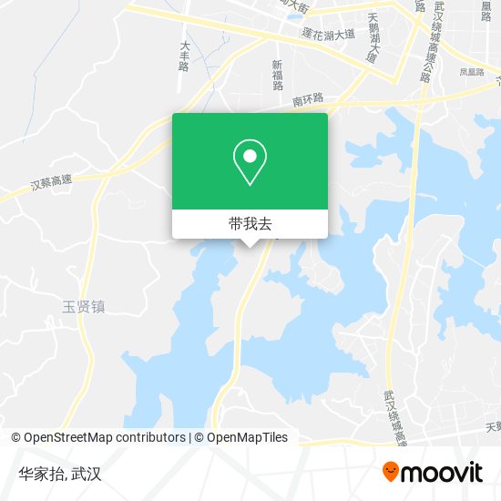 华家抬地图