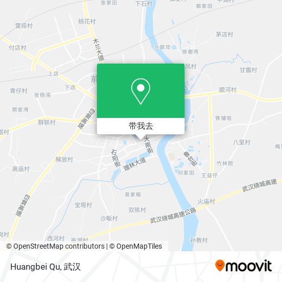Huangbei Qu地图