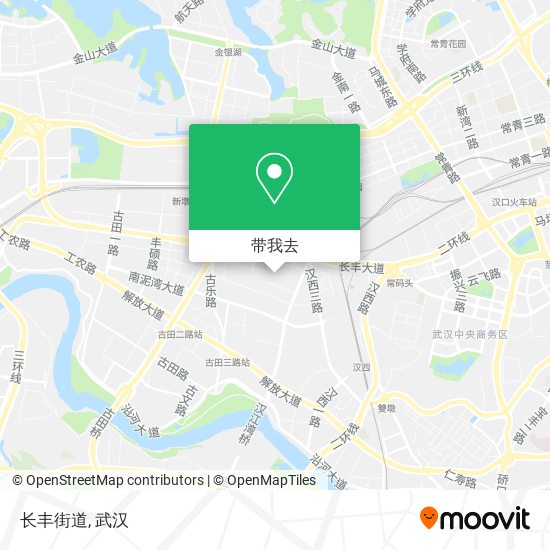 长丰街道地图