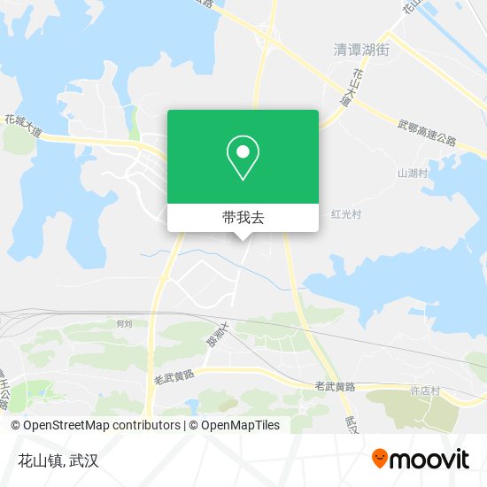 花山镇地图