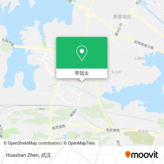 Huashan Zhen地图
