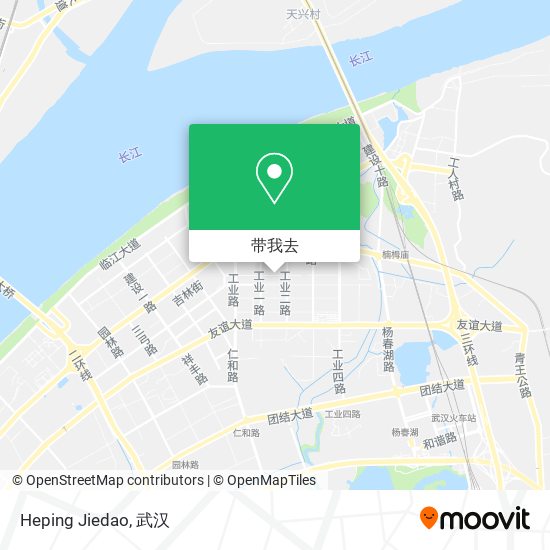 Heping Jiedao地图