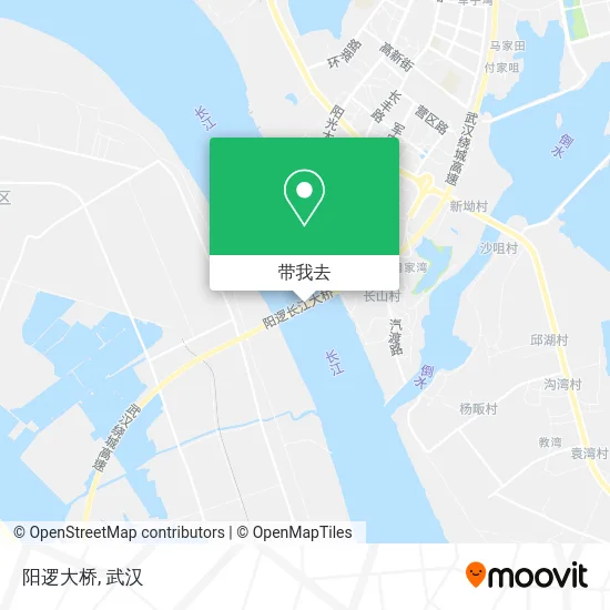 阳逻大桥地图