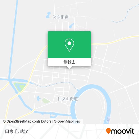 田家咀地图