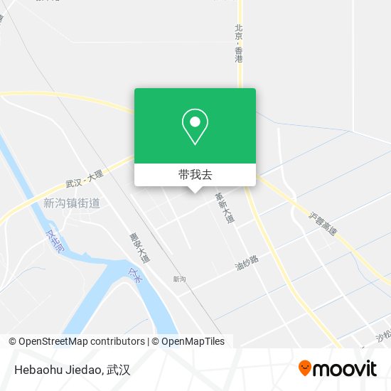 Hebaohu Jiedao地图