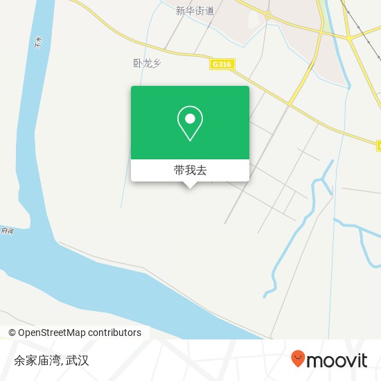 余家庙湾地图
