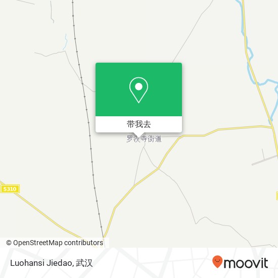 Luohansi Jiedao地图