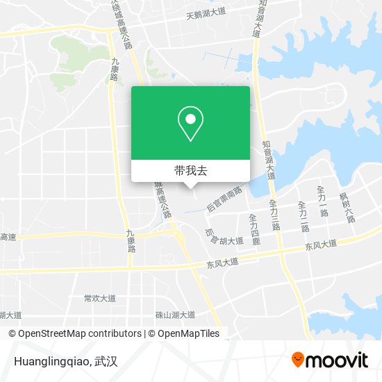 Huanglingqiao地图