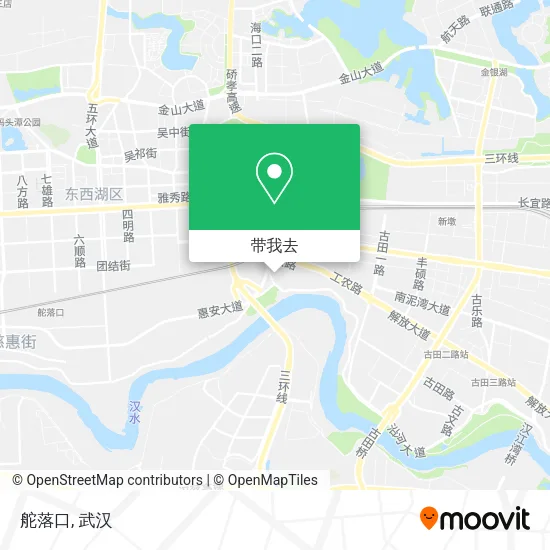 舵落口地图