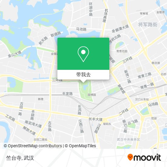 竺台寺地图