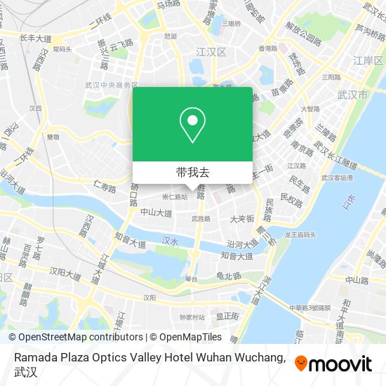 Ramada Plaza Optics Valley Hotel Wuhan Wuchang地图