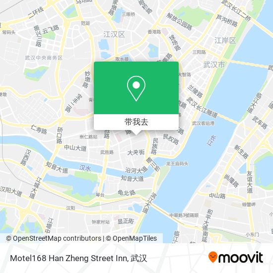 Motel168 Han Zheng Street Inn地图