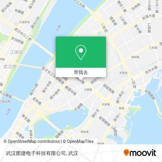 武汉图捷电子科技有限公司地图
