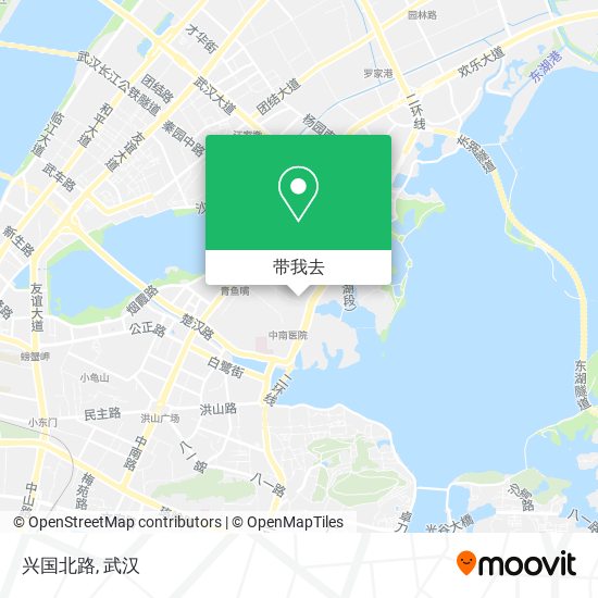 兴国北路地图