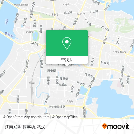 江南庭园-停车场地图