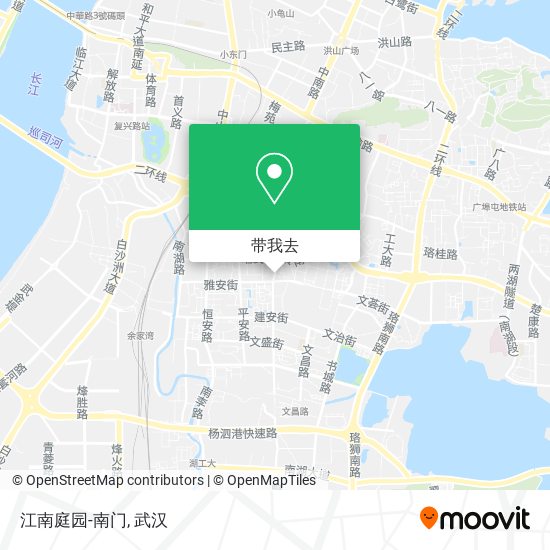 江南庭园-南门地图
