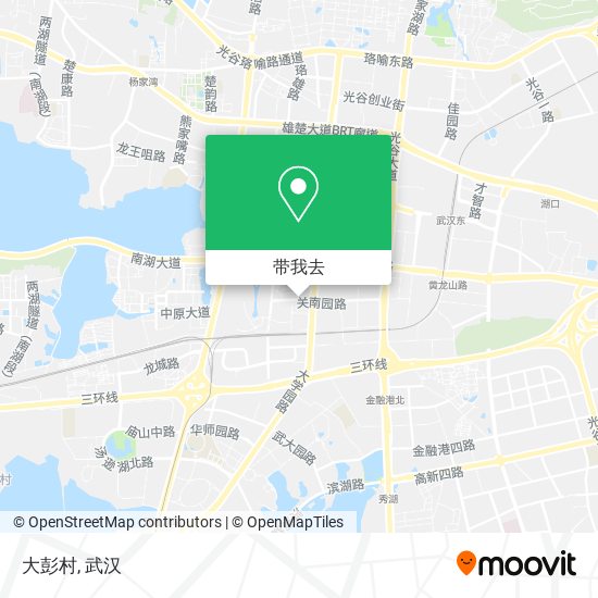 大彭村地图