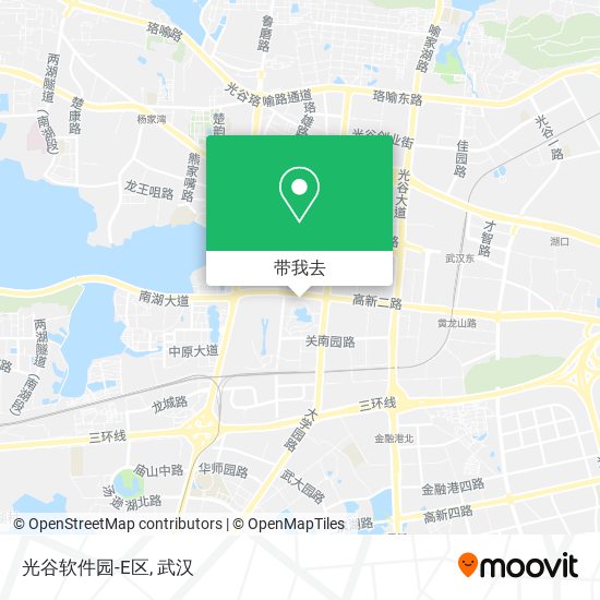 光谷软件园-E区地图