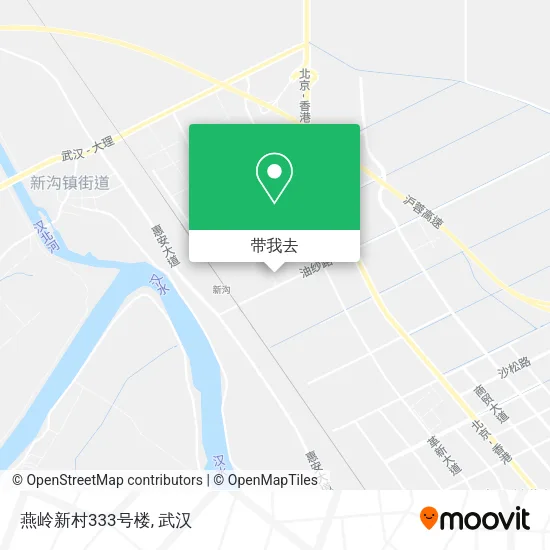 燕岭新村333号楼地图