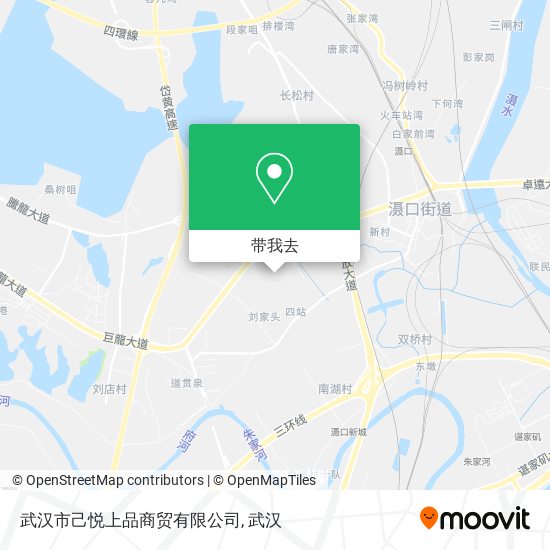 武汉市己悦上品商贸有限公司地图
