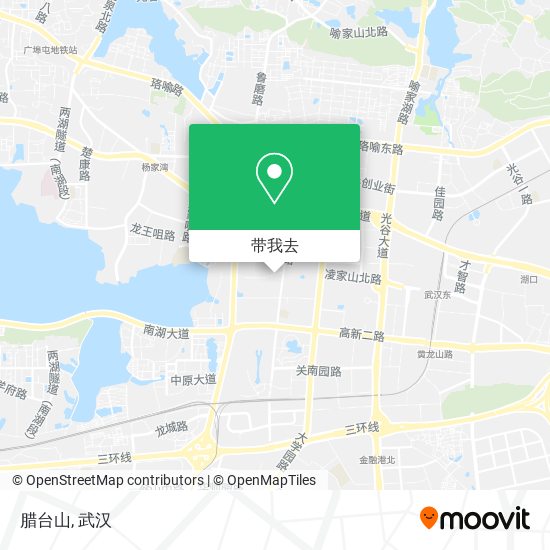 腊台山地图