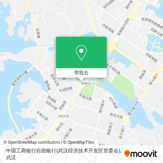 中国工商银行自助银行(武汉经济技术开发区管委会)地图