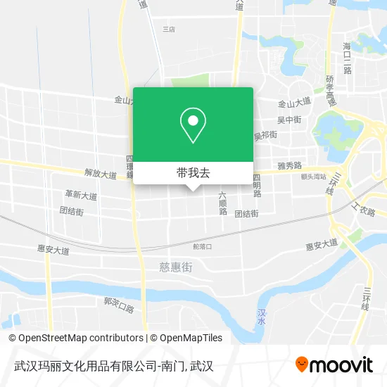 武汉玛丽文化用品有限公司-南门地图