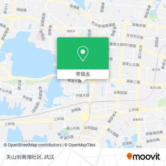 关山街南湖社区地图