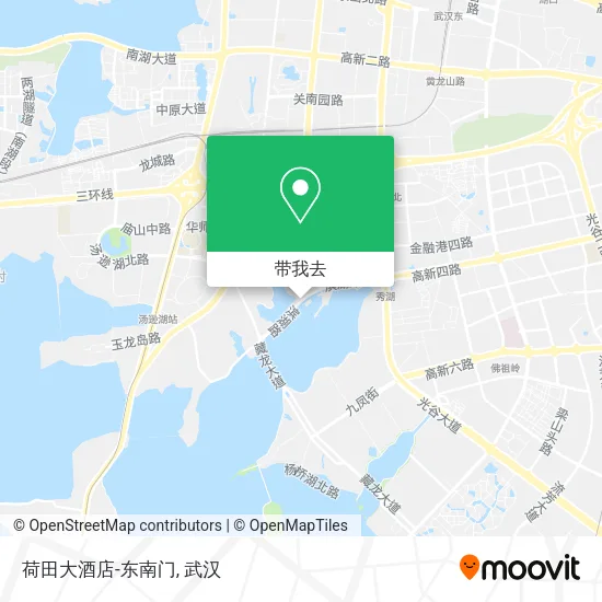 荷田大酒店-东南门地图