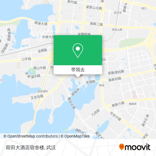 荷田大酒店宿舍楼地图