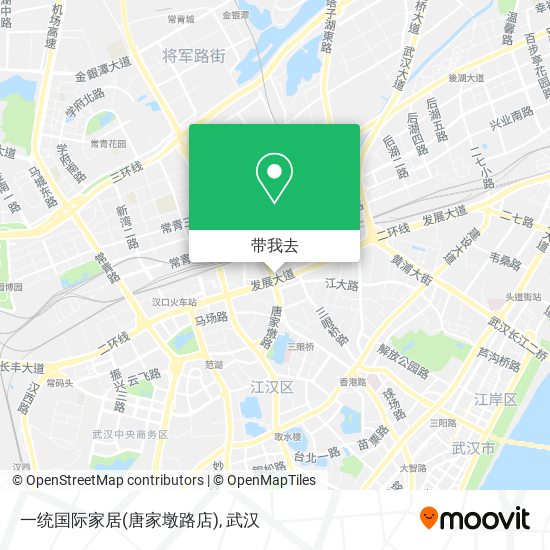 一统国际家居(唐家墩路店)地图