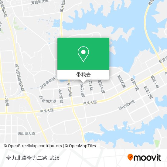 全力北路全力二路地图