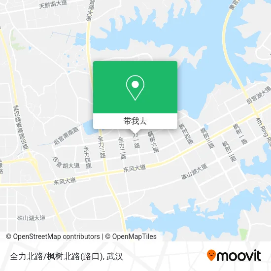全力北路/枫树北路(路口)地图