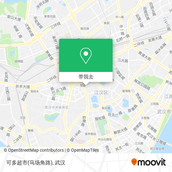 可多超市(马场角路)地图