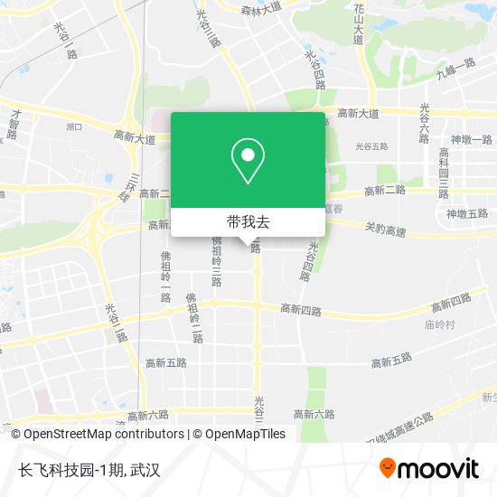 长飞科技园-1期地图