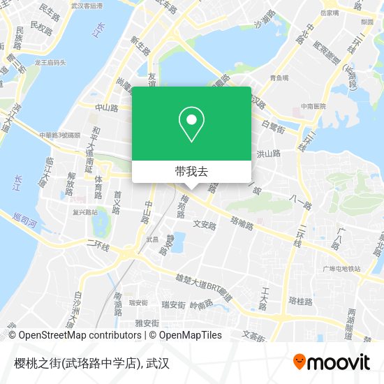 樱桃之街(武珞路中学店)地图