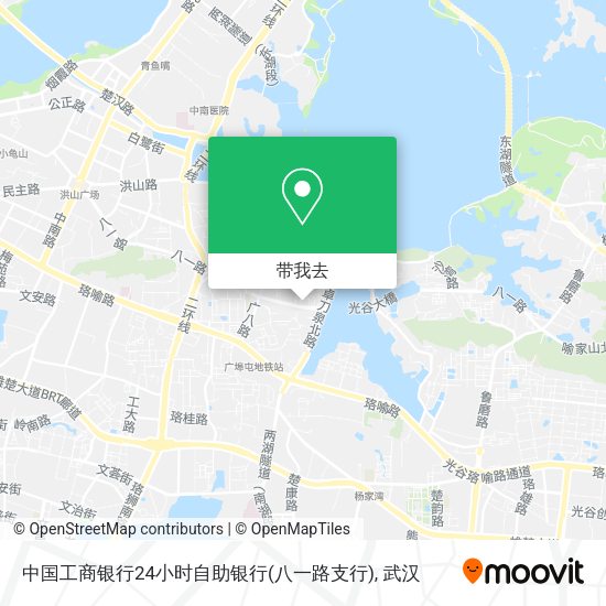 中国工商银行24小时自助银行(八一路支行)地图