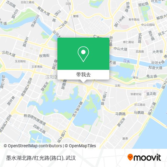 墨水湖北路/红光路(路口)地图