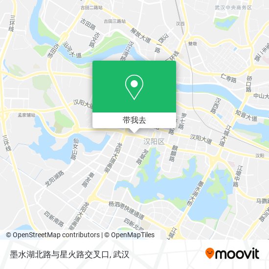 墨水湖北路与星火路交叉口地图