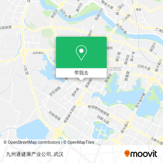 九州通健康产业公司地图